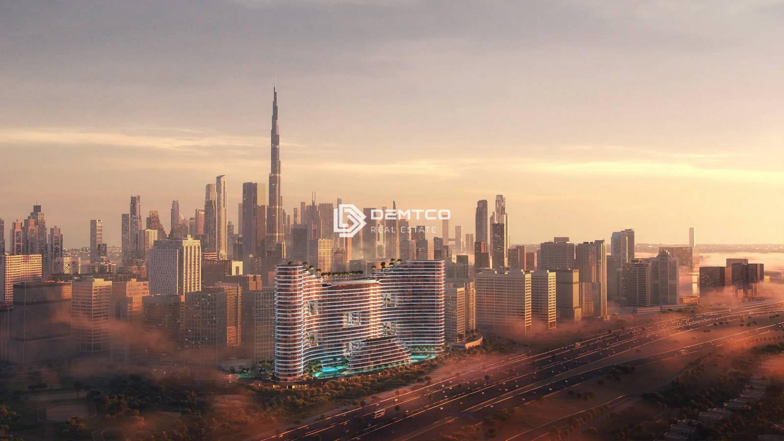 4 bedrooms apart in Binghatti Aquarise at Business Bay