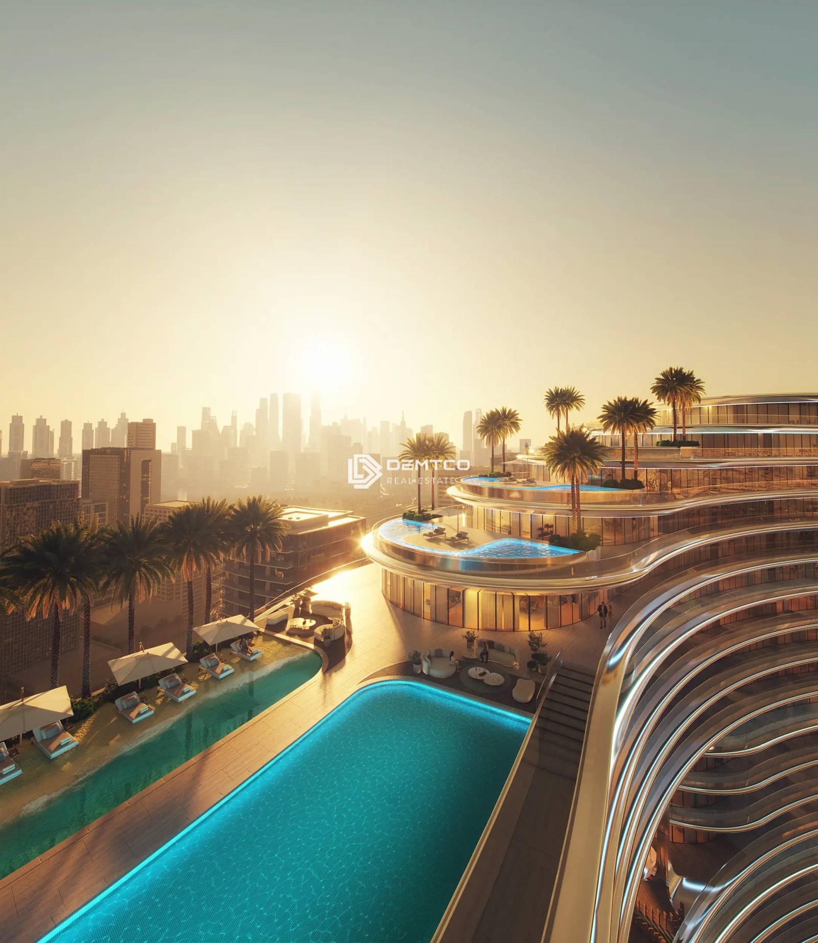 1 bedroom(studio) apart in Binghatti Aquarise at Business Bay