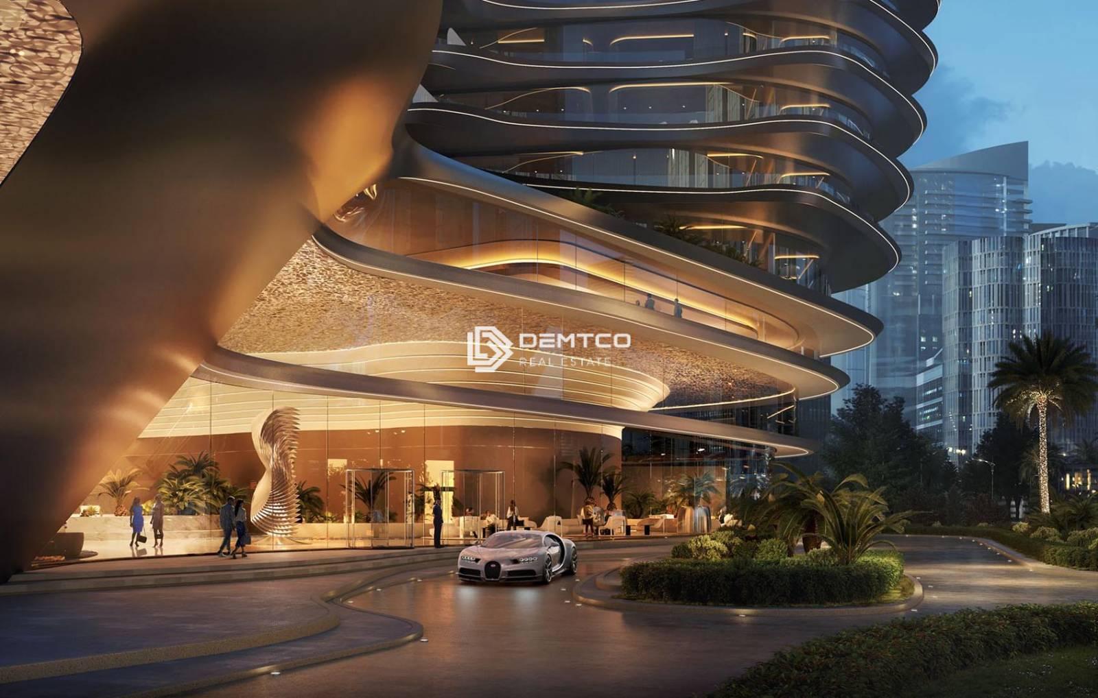  2-bedroom  apart in bugatti residences at business bay.