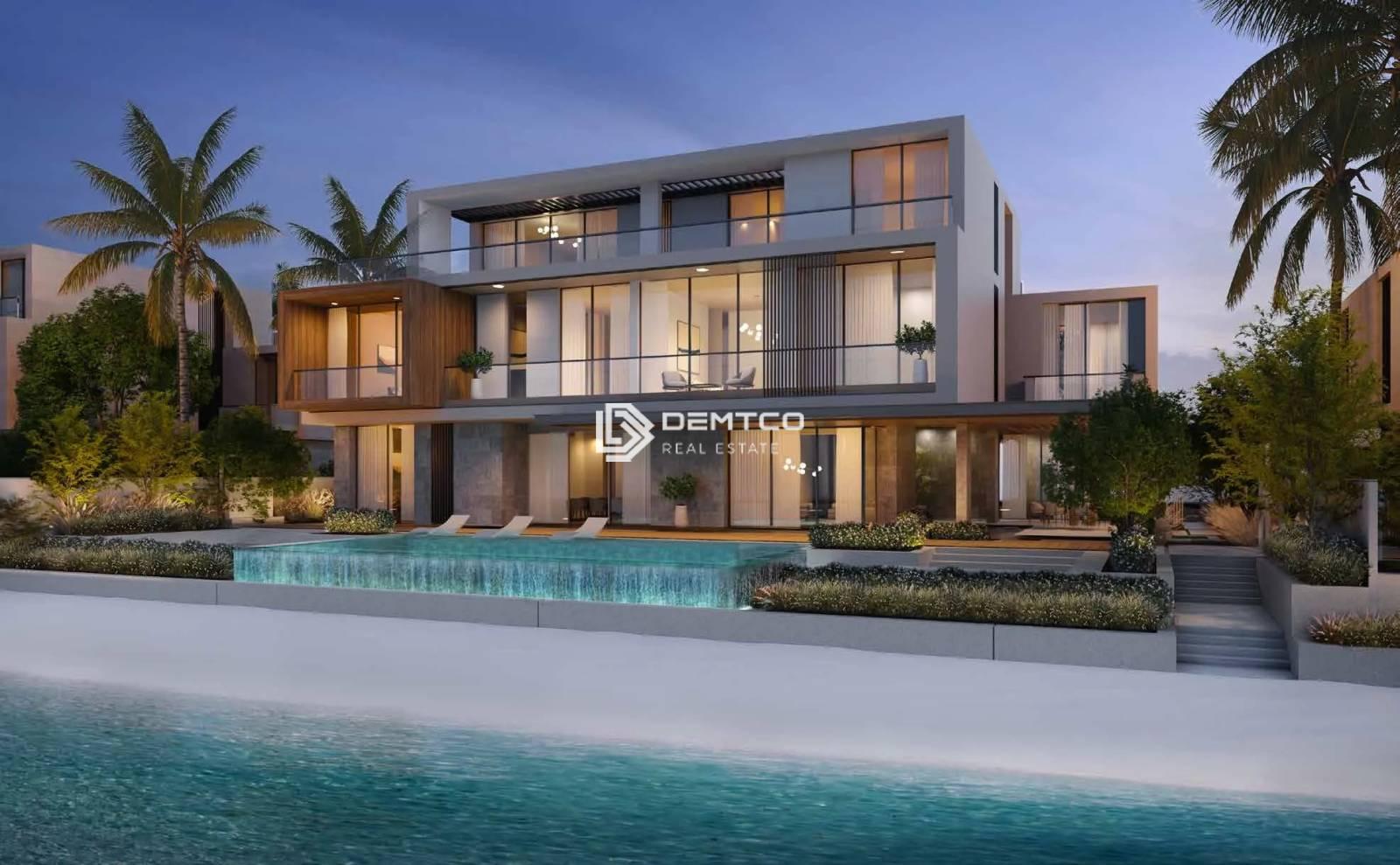 5 bed Cranberry sky  villa in palm jabal ali at jabal ali