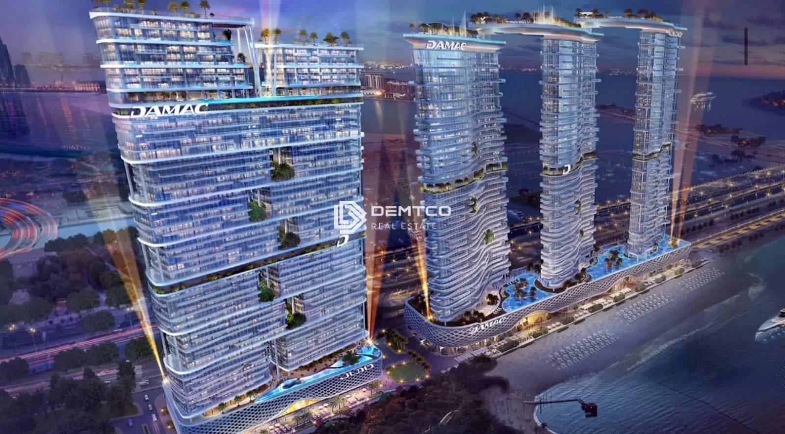 4 bed duplex in Damac bay 2 BY CAVALLI at dubai harbour