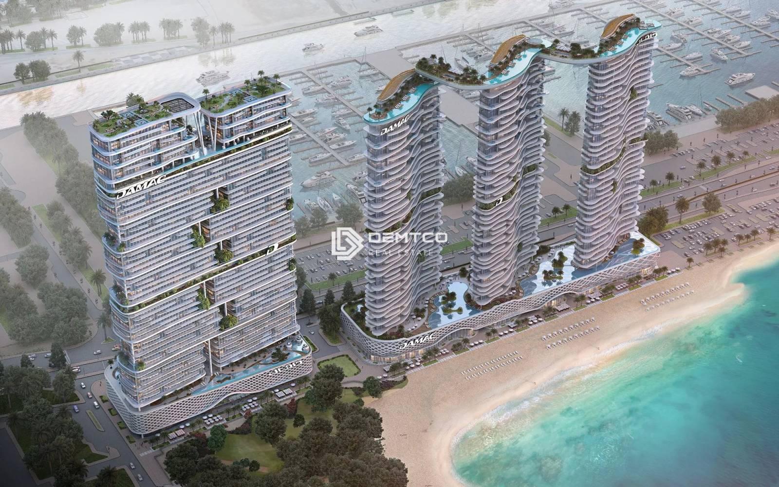5 bed duplex in Damac bay 2 BY CAVALLI at dubai harbour