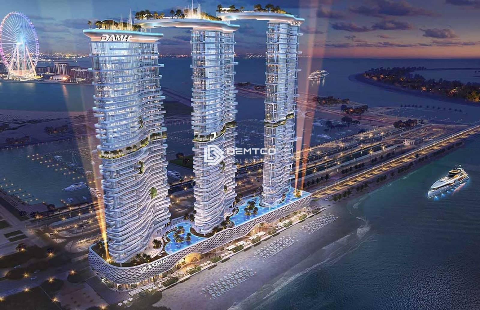 3 bed duplex in Damac bay 2 BY CAVALLI at dubai harbour