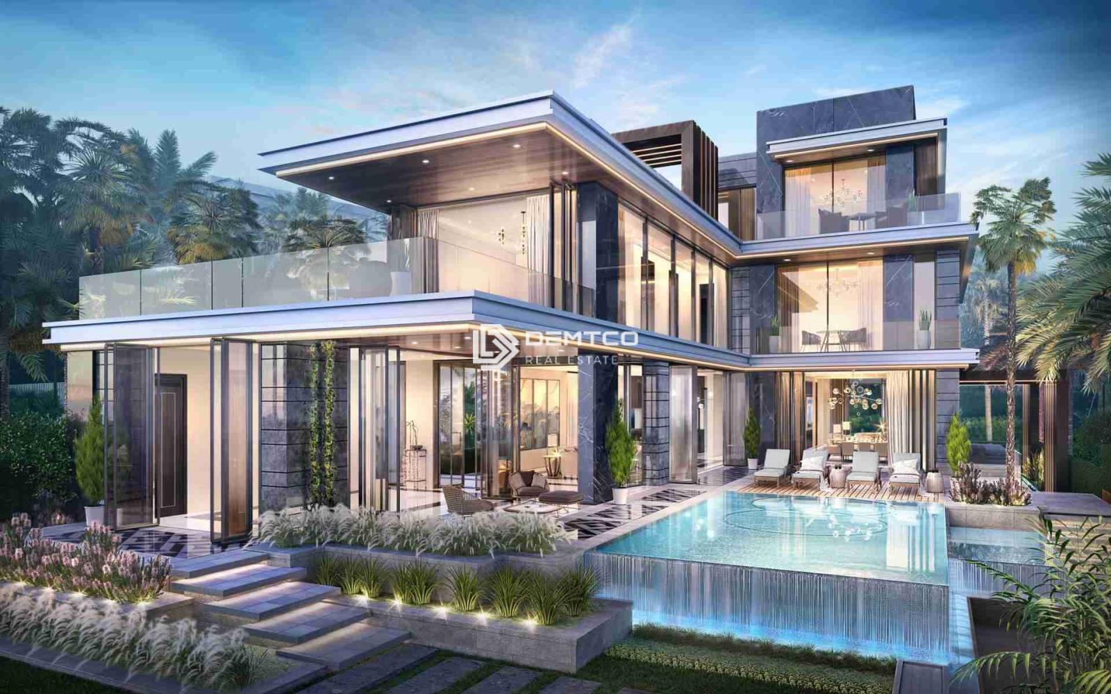 6 Bed villa in damac lagoon morocco at Dubailand