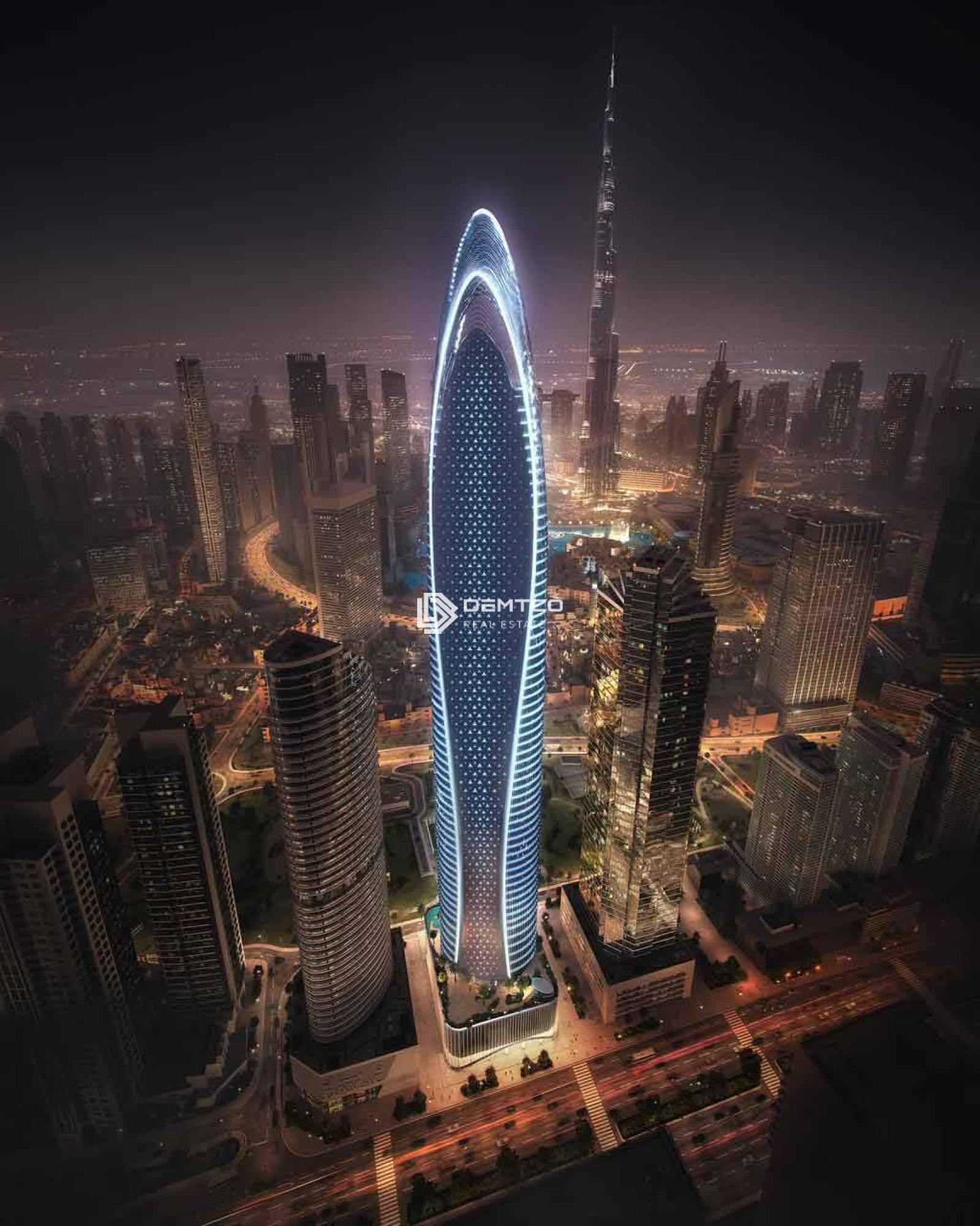 4 bed penthouse in Mercedes Benz Places at downtown dubai