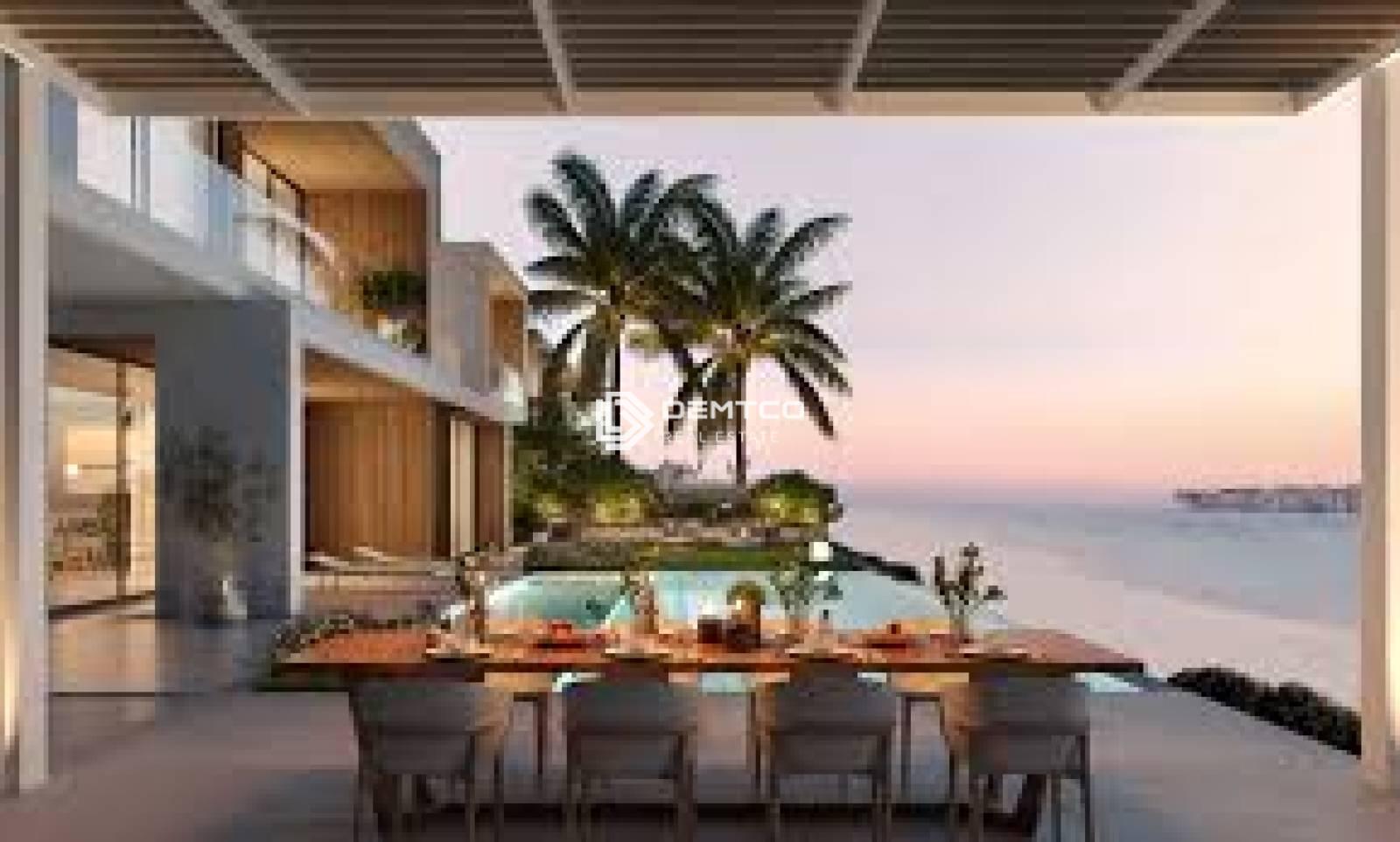5 bed Ruby Sunset View villa in palm jabal ali at jabal ali