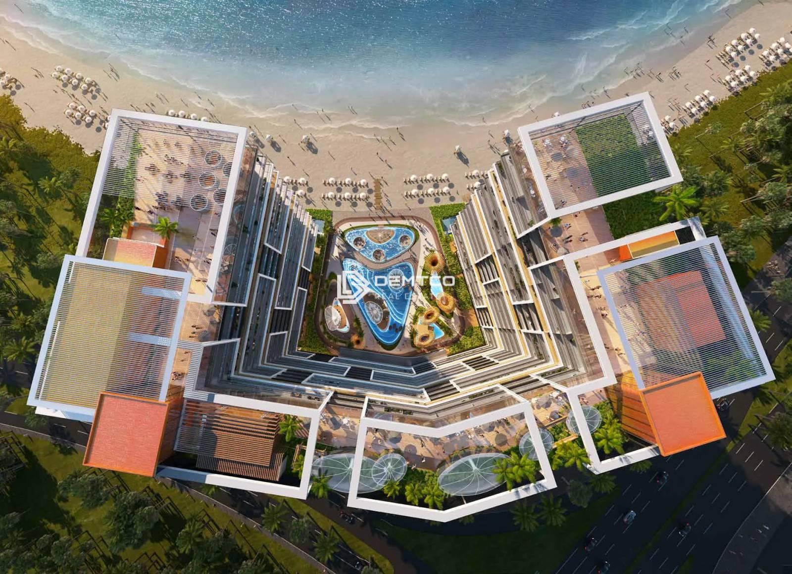 5 Bed penthouse in damac shorline at dubailand 