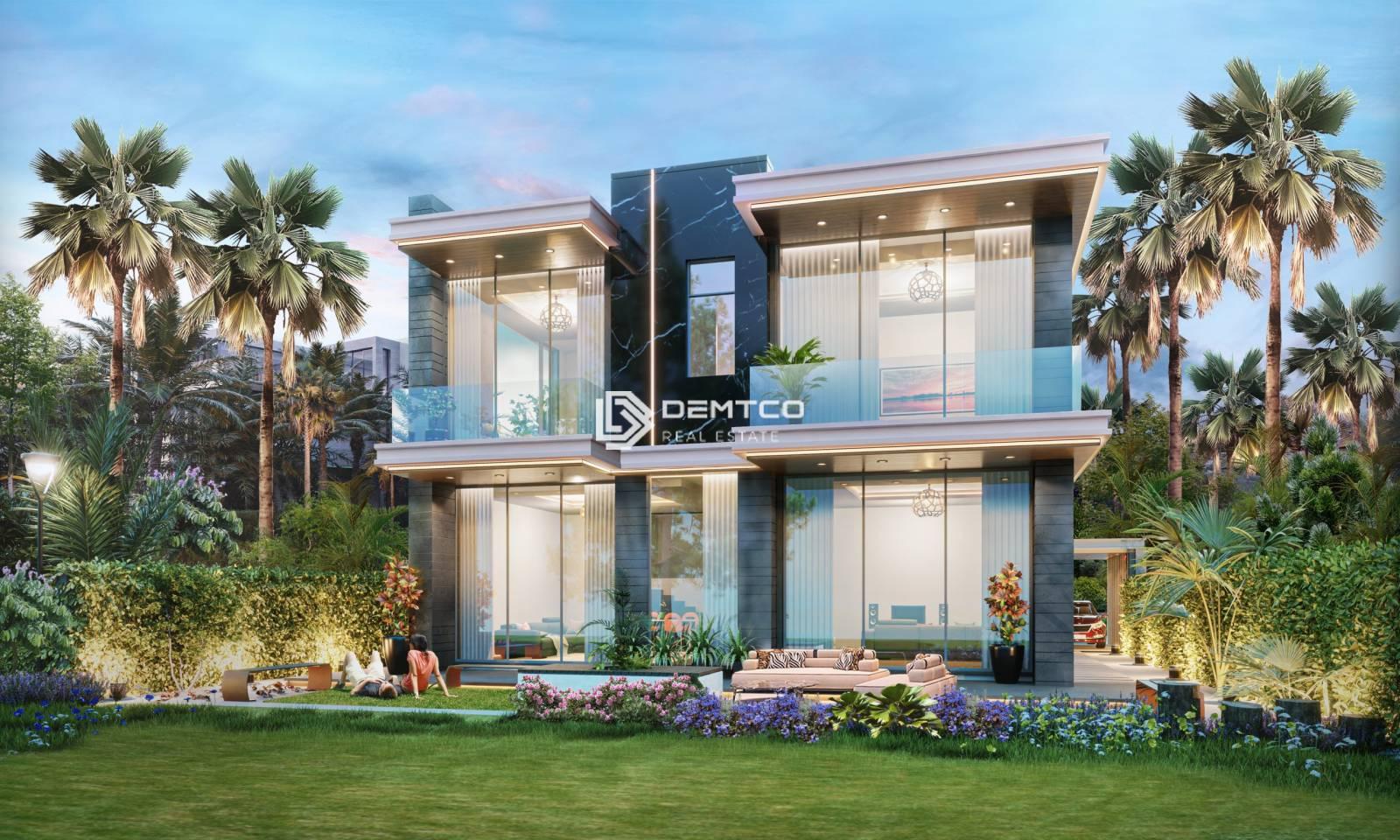 7 Bed villa in damac lagoon venice at Dubailand
